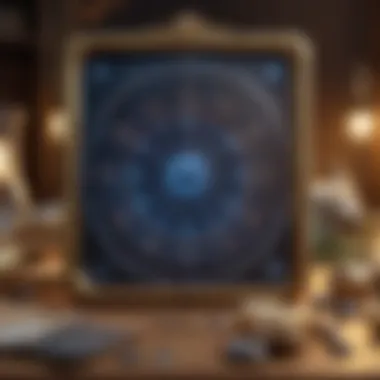 A visual representation of the advantages and limitations of using horoscope applications