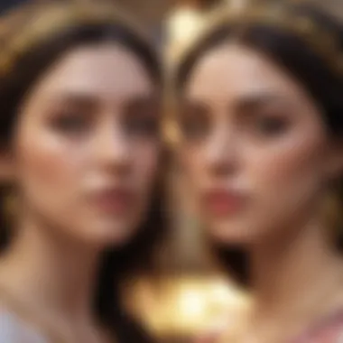 Contrasting Traits of Aries and Libra Visual representation of contrasting traits between Aries and Libra