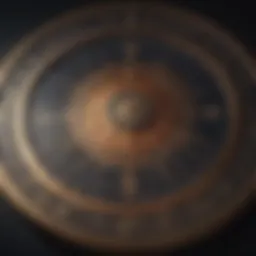 Detailed astrological chart illustrating celestial movements
