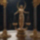 Symbolic representation of Libra's balance and harmony