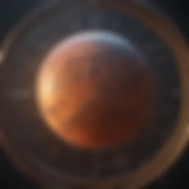 Planetary Placements in a Birth Chart A detailed birth chart showcasing planetary placements