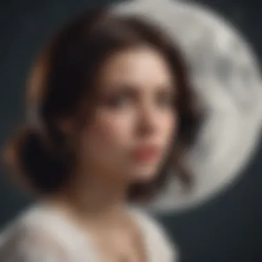 Understanding Moon Signs and Emotional Depth Moon phases illustrated alongside moon signs and their meanings