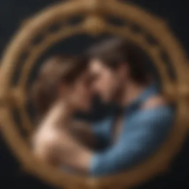 Zodiac Signs and Relationship Dynamics Zodiac signs interlinked with relationship symbols