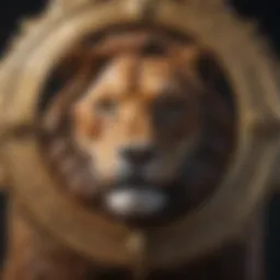 The vibrant Leo symbol representing strength and charisma