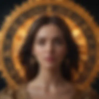 The Influence of Zodiac Signs A visual representation of zodiac signs around a sun.