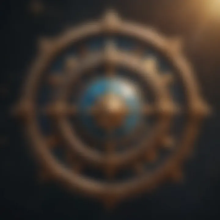 Celestial symbols and zodiac signs