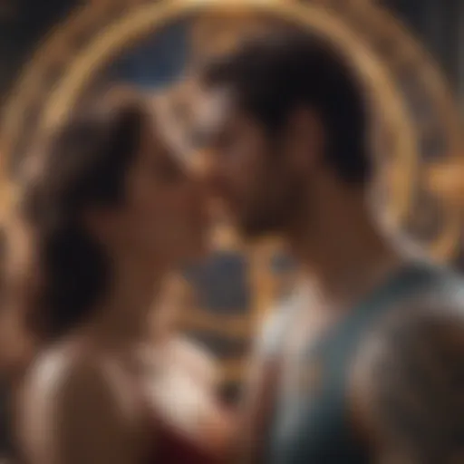 Celestial bodies representing love and connections