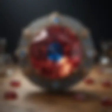 Historical Artifacts of March Birthstone Historical artifacts showcasing the use of March birthstone