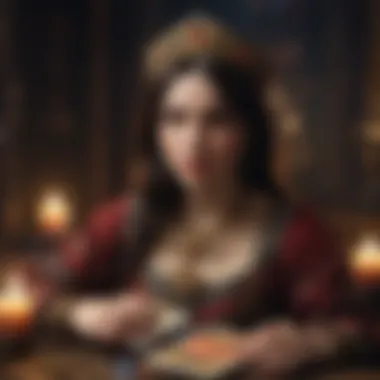 Digital Tarot Reading Experience An online tarot reading interface