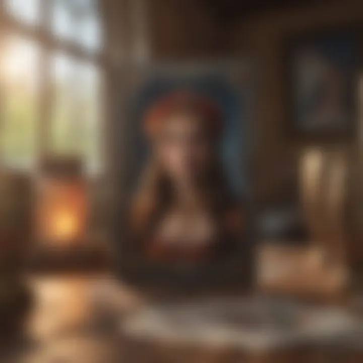 An illustrated guide to types of tarot readings