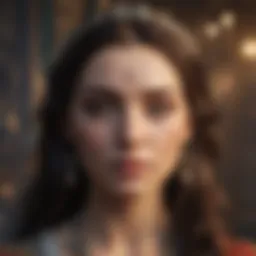 Mystical representation of past lives
