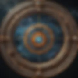 A celestial map illustrating astrological signs and their meanings