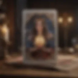 A tarot card spread focused on love and relationships