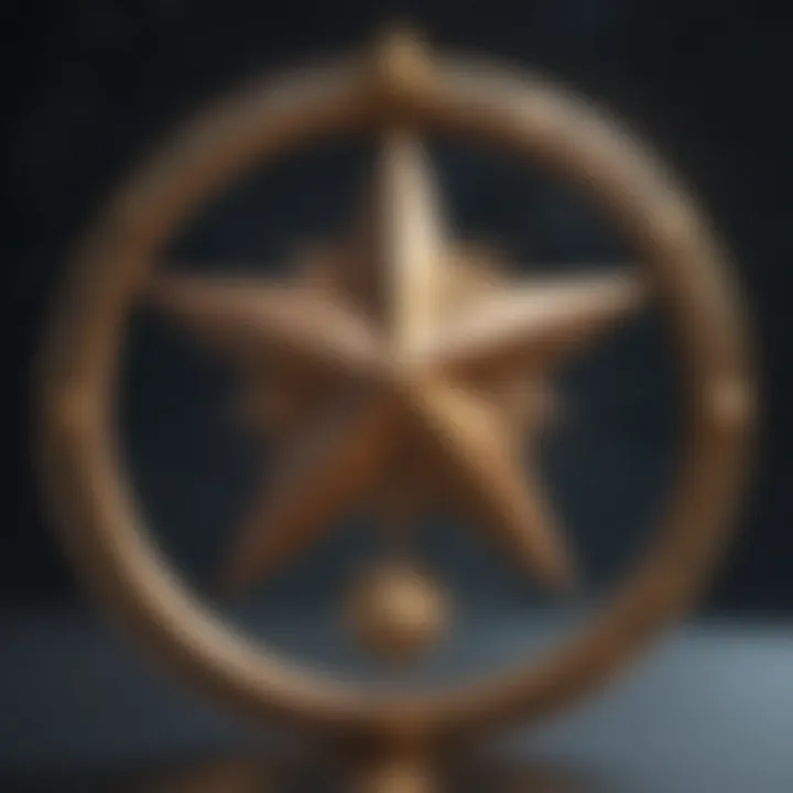 Abstract representation of star sign compatibility