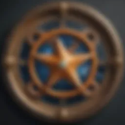 Illustration of zodiac signs in harmony