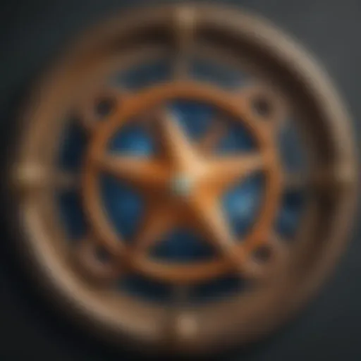 Illustration of zodiac signs in harmony