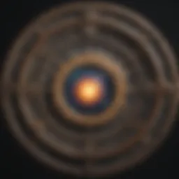 Astrological chart illustrating the cosmic influence