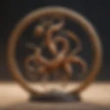 Astrological symbols representing Scorpio and Sagittarius