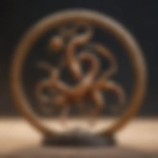 Astrological symbols representing Scorpio and Sagittarius