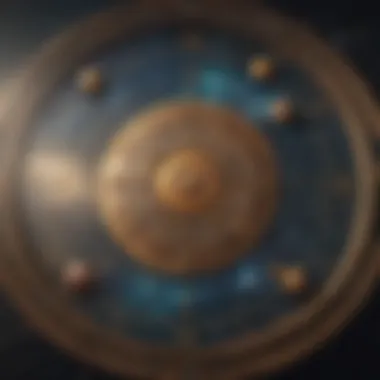 Celestial Map of Zodiac Signs Celestial map highlighting zodiac signs