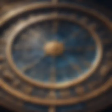 Celestial Map of Zodiac Signs A celestial map showcasing zodiac signs.