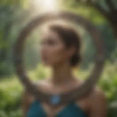 Zodiac and Natural Wellness Zodiac signs surrounded by nature and wellness elements