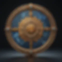 A celestial representation of the twelve zodiac signs