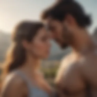 Emotional Landscape of Taurus Love A serene landscape symbolizing emotional depth in Taurus relationships