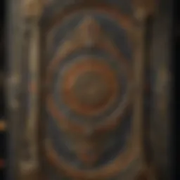 Artistic representation of a tarot card deck showcasing intricate designs