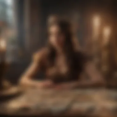 A historical representation of tarot's origins