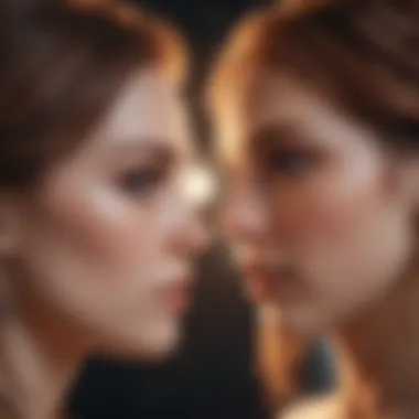 Gemini in Relationships Artistic portrayal of Gemini in relationships