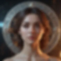 Astrological symbols representing the zodiac signs