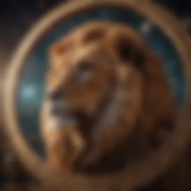 Astrological Insights into Leo Astrological chart highlighting Leo's planetary influences.