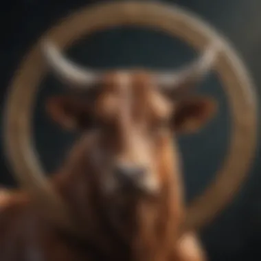 Taurus symbol illustrating stability and reliability.