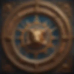 Astrological symbols representing various zodiac signs