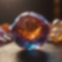 Gemstones representing each month of the year