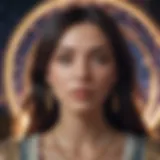 Celestial alignment representing Libra traits