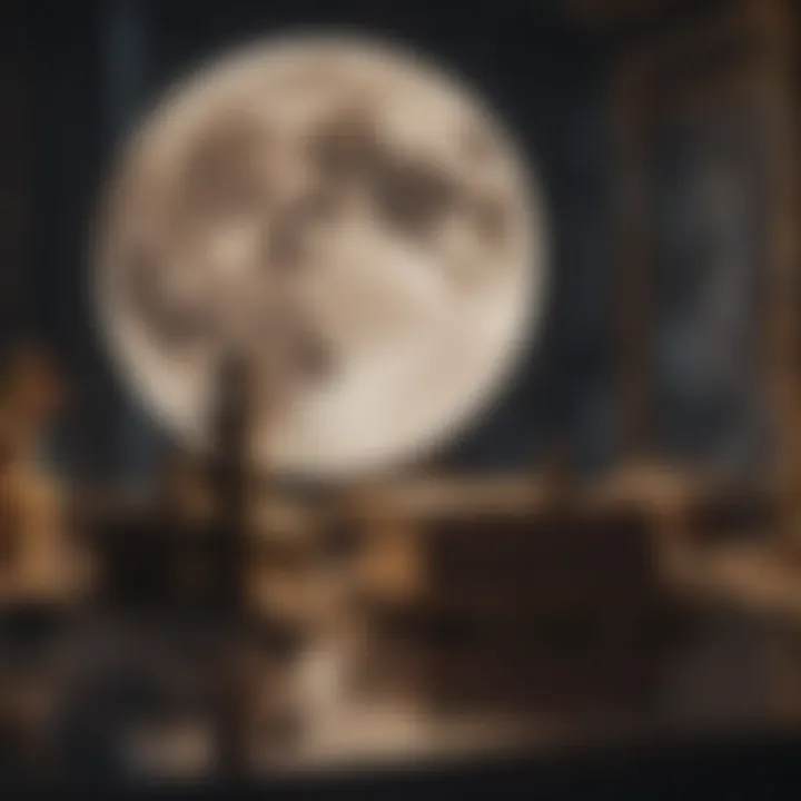 Representation of the Moon's energy in the Seventh House