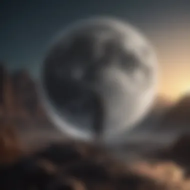 The Moon Sign: Emotional Landscape Illustration of the Moon sign reflecting emotions and inner self
