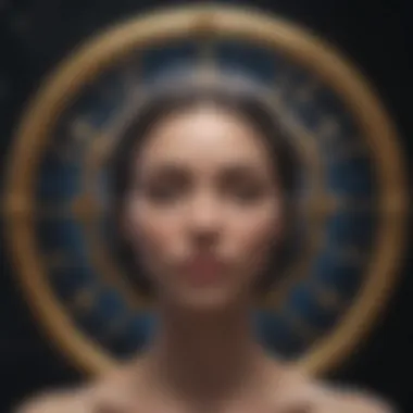 Celestial bodies representing zodiac signs