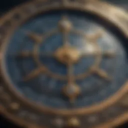 Celestial map illustrating zodiac signs and their significance