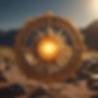 Zodiac Symbols: The Connection Between Sun and Rising Signs Illustration of zodiac symbols with the sun and rising sign