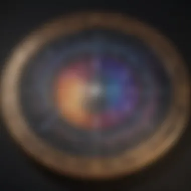 Navigating Your Natal Chart Online A digital interface displaying a natal chart