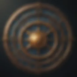 Astrological signs' symbols interwoven