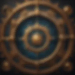 Celestial symbols representing the zodiac signs in a harmonious arrangement.